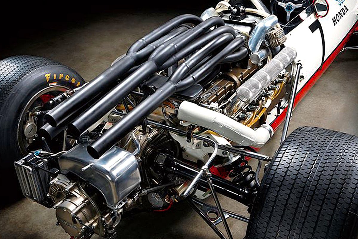 Honda V12 Engine... Sculptural Art.