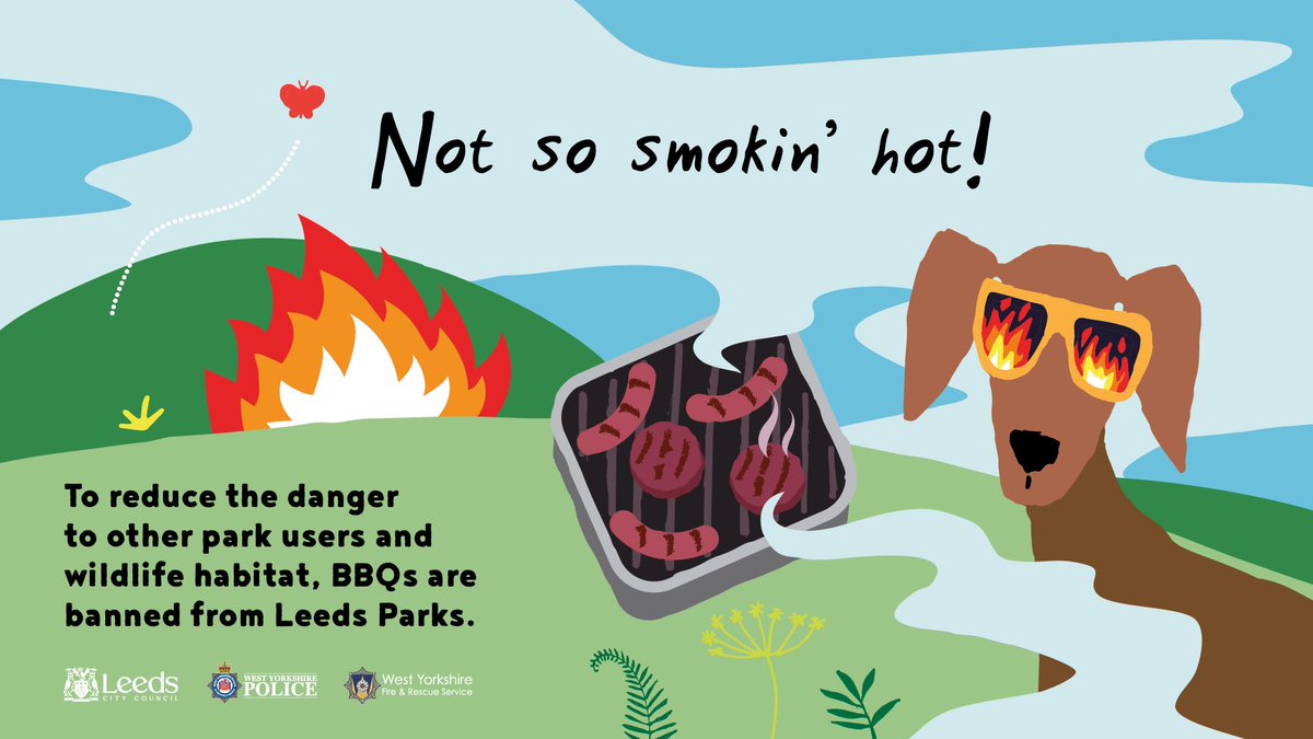 Leeds Emergency (@leedsemergency) on Twitter photo If you're enjoying LCCs Parks this weekend, remember: 
✅ Respect fire warnings and signs 
✅ Spot a fire? Stay clear and call 999 immediately 
✅ Dispose of cigarettes safely 
✅ Don’t leave glass bottles or litter that could spark a fire If you're enjoying LCCs Parks this weekend, remember: 
✅ Respect fire warnings and signs 
✅ Spot a fire? Stay clear and call 999 immediately 
✅ Dispose of cigarettes safely 
✅ Don’t leave glass bottles or litter that could spark a fire