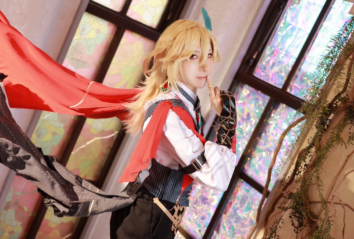 【cosplay/原神/KFCコラボ/カーヴェ】

「Shh… 」

📸ふくすけさん(<a href="/Fuku28__a/">ふくすけ</a>)
Special thanks/38oたん(<a href="/ape_38o/">38o@9/6 a!🔫</a>)