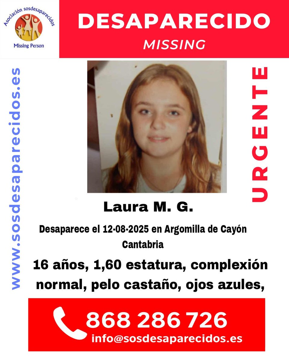 ALERTA DESAPARECIDOS (@sosdesaparecido) on Twitter photo 🆘 DESAPARECIDA
#sosdesaparecidos #Desaparecido #Missing #España #Cantabria
Fuente: sosdesaparecidos
Síguenos <a href="/sosdesaparecido/">ALERTA DESAPARECIDOS</a> 🆘 DESAPARECIDA
#sosdesaparecidos #Desaparecido #Missing #España #Cantabria
Fuente: sosdesaparecidos
Síguenos <a href="/sosdesaparecido/">ALERTA DESAPARECIDOS</a>