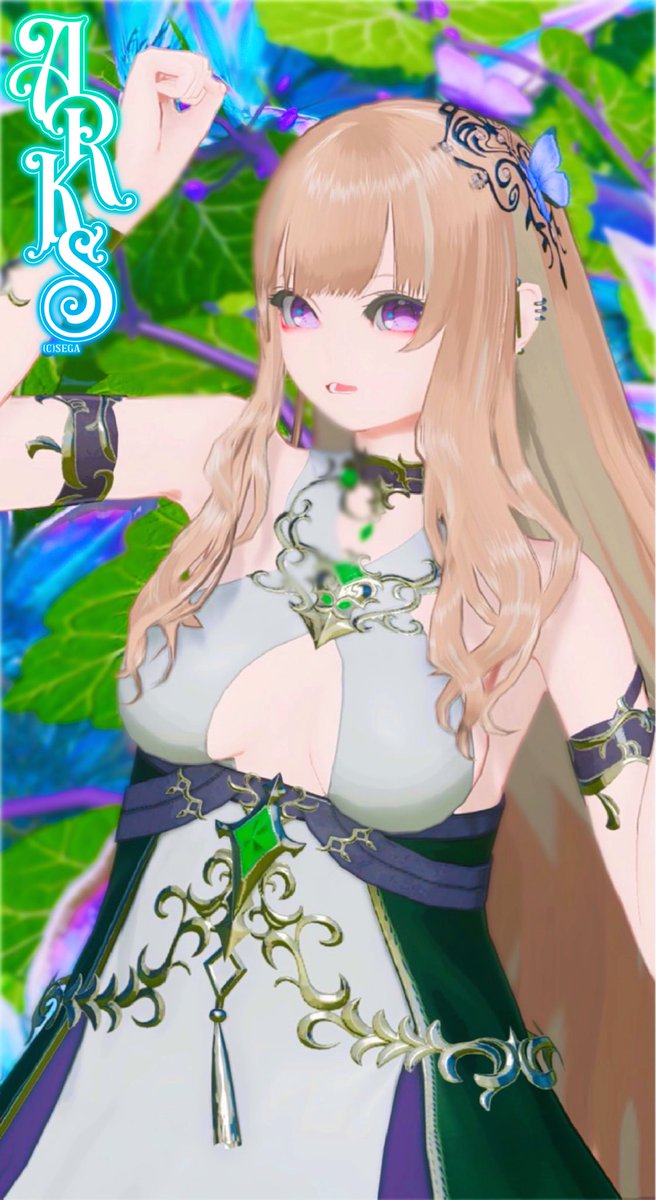 「蝶々🦋と友達🫶」
#メンテの日なのでssを貼る
#PSO2NGS_SS #ma7ロゴ