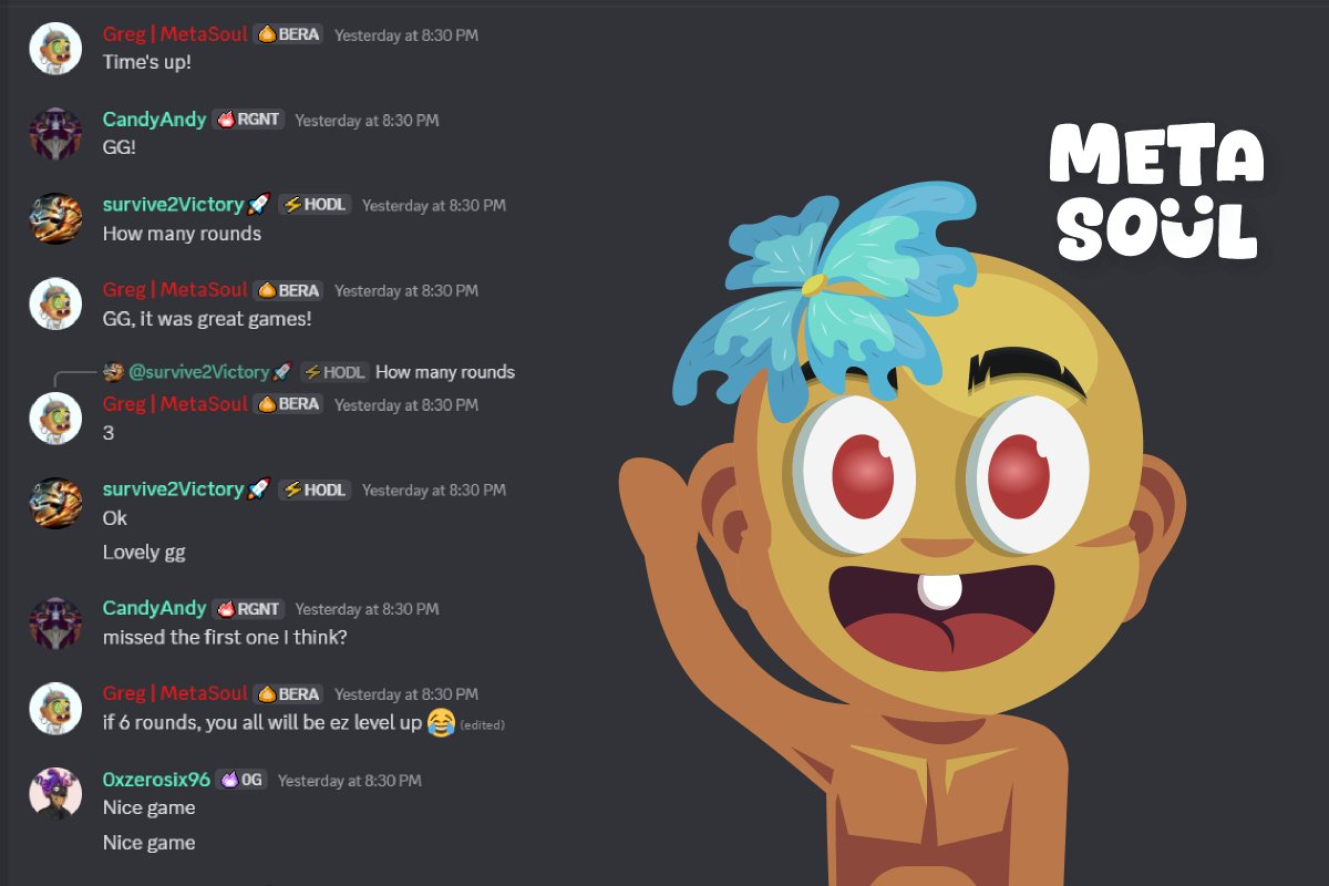 Gsoul,

We're a small but growing community, thriving organically on <a href="/SUPRA_Labs/">Supra</a>. 

Huge thanks to our early followers and passionate Wanderers on Discord! Let's spread the word and make this a haven for all $SUPRA Souls!

Join our discord community:
discord.gg/Jn44Ebsz
