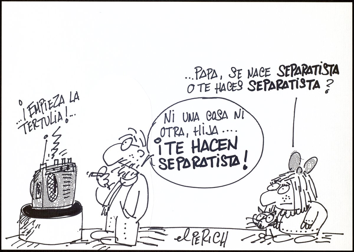 elgranPerich's tweet photo. Hay personas que nacen españolas, viven como españolas y piensan morir como españolas. Verdaderamente hay gente sin ninguna ambición. https://t.co/Jvuniwi7QG
