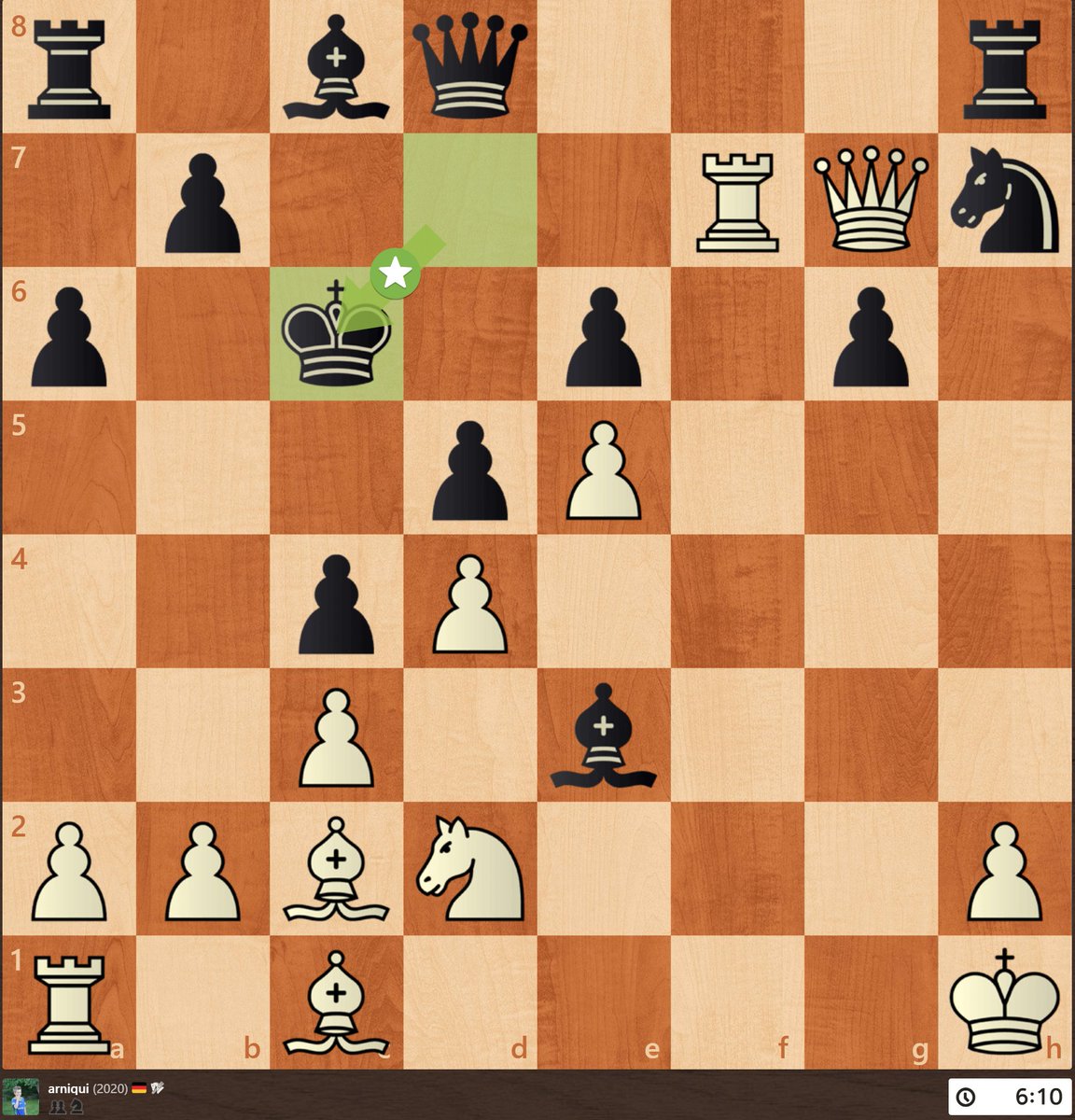 didnt find the instant winning move (still won it)
What is it?
