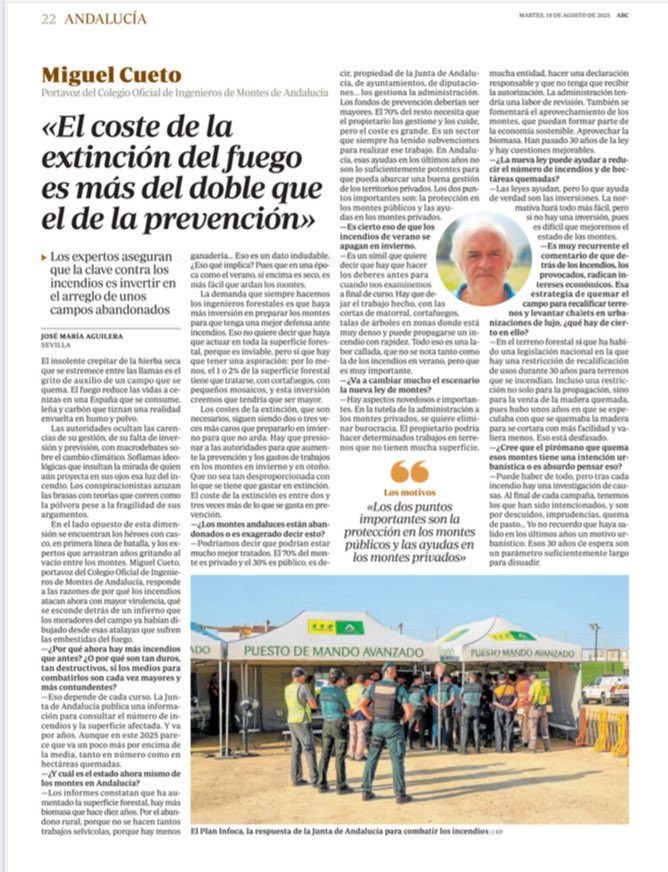 Es ahora Miguel Cueto, portavoz del Colegio, quien hace otras declaraciones sobre la situación actual. abc.es/espana/andaluc…