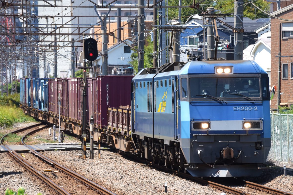 kuhane130's tweet photo. 2025/8/19 EH200-2 高速72ㇾ 吹212仕業
隅田川シャトル72ㇾ、今日は、EH200-2の代走でした
#72ㇾ #72ㇾ記録 #EF200 #EF2002 https://t.co/EB6ItGpkl6