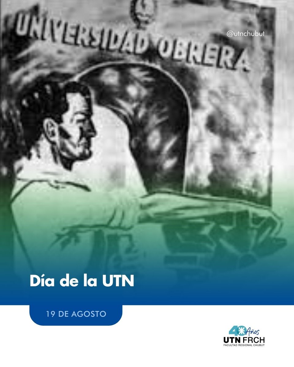 En 1948, se creó la Universidad Obrera Nacional, que en 1959 se transformó en la Universidad Tecnológica Nacional (UTN).

Su misión histórica: formar profesionales con fuerte vínculo con el trabajo, la industria y las necesidades del territorio.

#UniversidadPública#OrgulloUTN