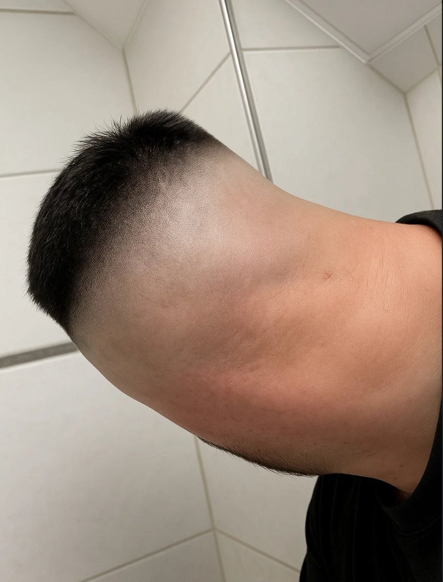 tıraşımızı olduk