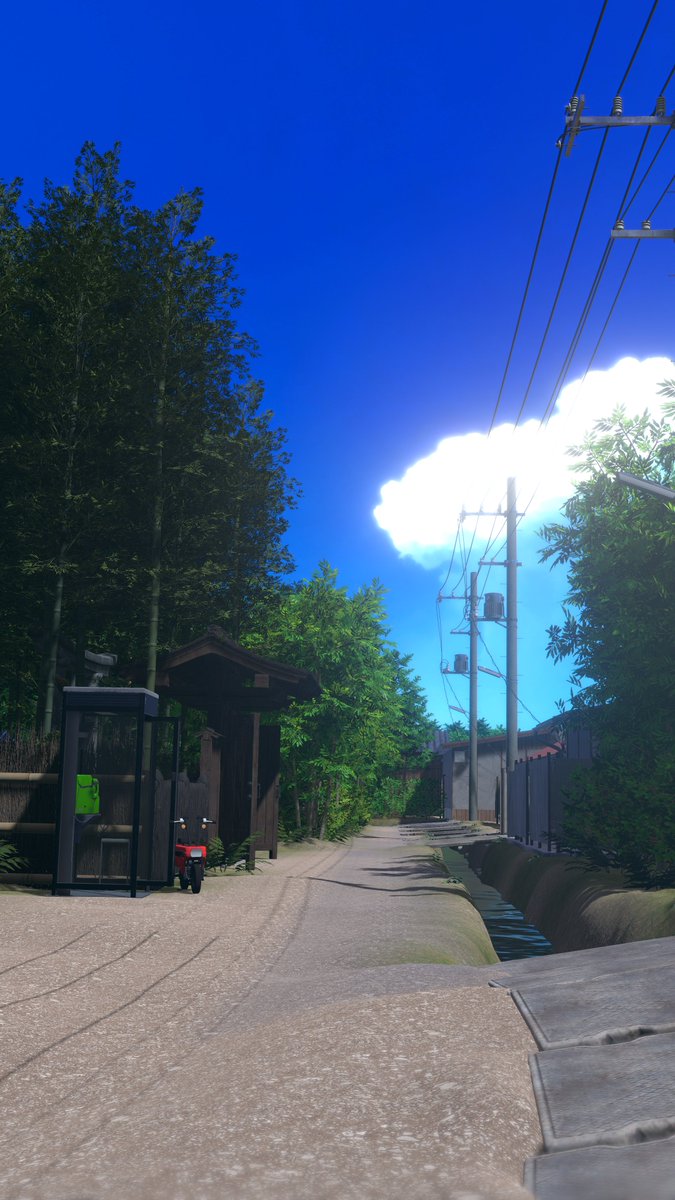 あの場所で待ってる（wip250819）
公開しましたー。昭和風味の夏ワールドです。
作成中ですが出来る前に夏が終わりそうなので公開です。まだ作り進めます(^^;
昼夜切り替え、花火あります。
とあるアイテムuseで別シーンに切り替え予定でしたが、容量が今のだけで大きいので思案中(^^;