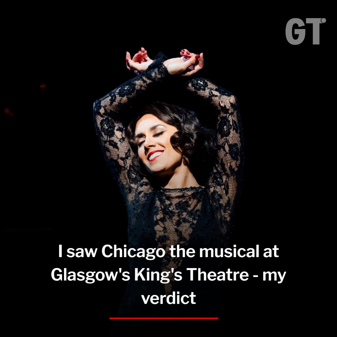 Stacey Mullen (@journostacey) on Twitter photo I will never not love <a href="/ChicagoOnStage/">Chicago The Musical</a> <a href="/KingsandRoyal/">The King's Theatre & Theatre Royal</a>
⭐⭐⭐⭐⭐
Full review: glasgowtimes.co.uk/news/25401060.… I will never not love <a href="/ChicagoOnStage/">Chicago The Musical</a> <a href="/KingsandRoyal/">The King's Theatre & Theatre Royal</a>
⭐⭐⭐⭐⭐
Full review: glasgowtimes.co.uk/news/25401060.…