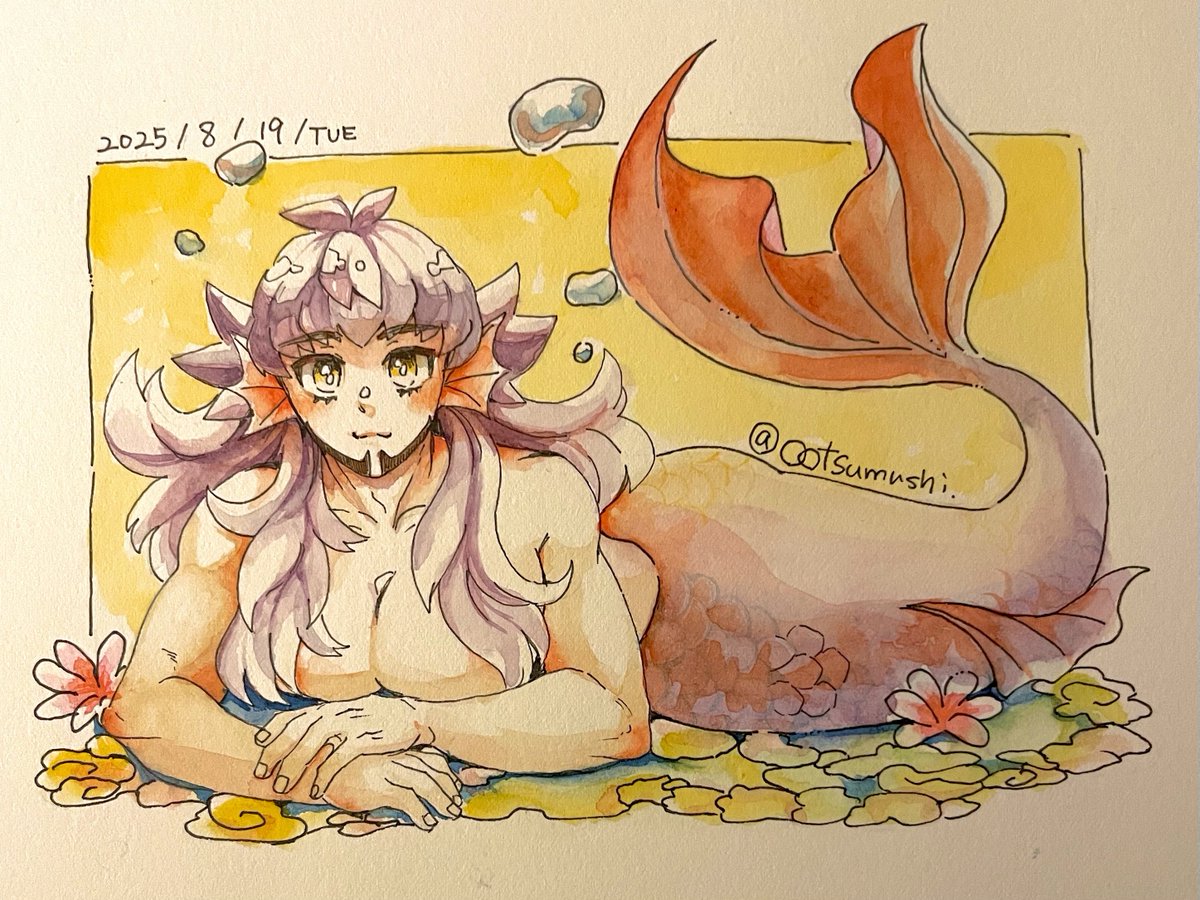 ootsumushi's tweet photo. 人魚ンデ🐠🫧 https://t.co/YELMHm8BTT