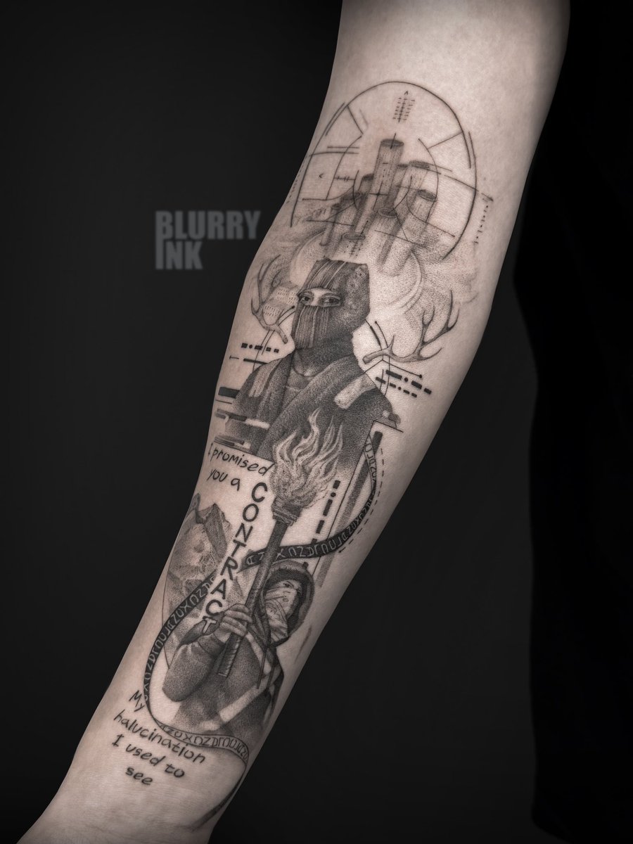 blurry_ink_'s tweet photo. 7,5 hours for this project, and now that’s my favourite #twentyonepilots tattoo I’ve ever done🙇🏻‍♀️ #cliqueart https://t.co/VZ31Oi22ng