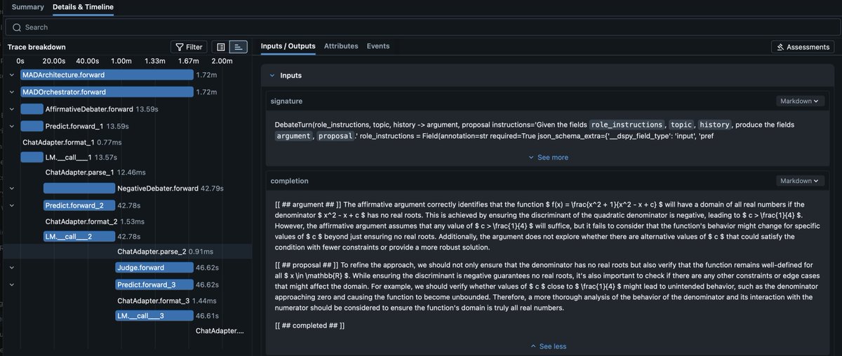 mlflow has really nice integration with dspy
I like how tracing for dspy modules works here
