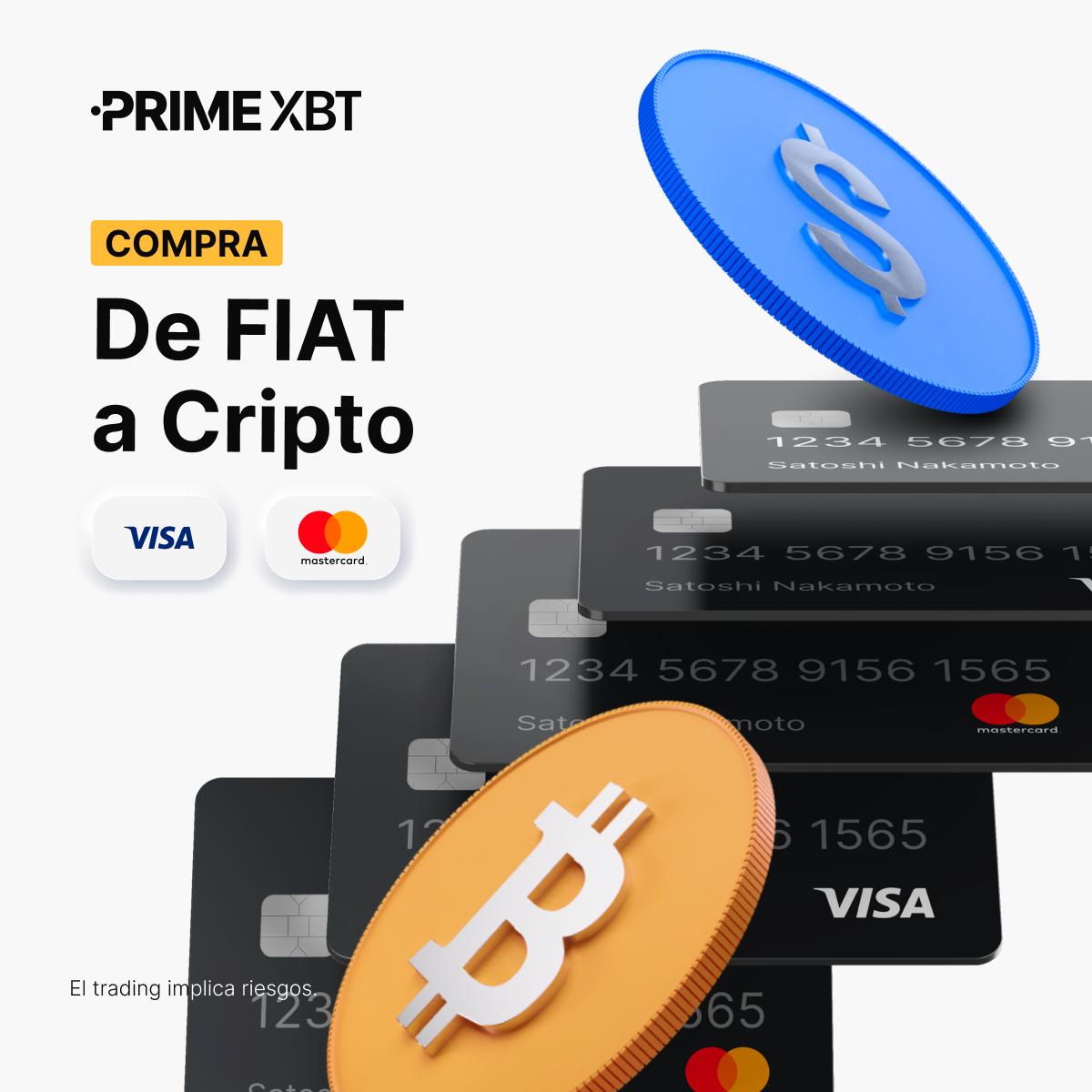 PrimexbtES's tweet image. 💳 Usa tu tarjeta y compra #BTC en minutos.

Con Visa y Mastercard, cambiar de dinero FIAT a criptos es muy fácil.

🌐 Pruébalo ahora: eng.primexbt.com/42b0dWh
 
#PrimeXBT #CompraCripto