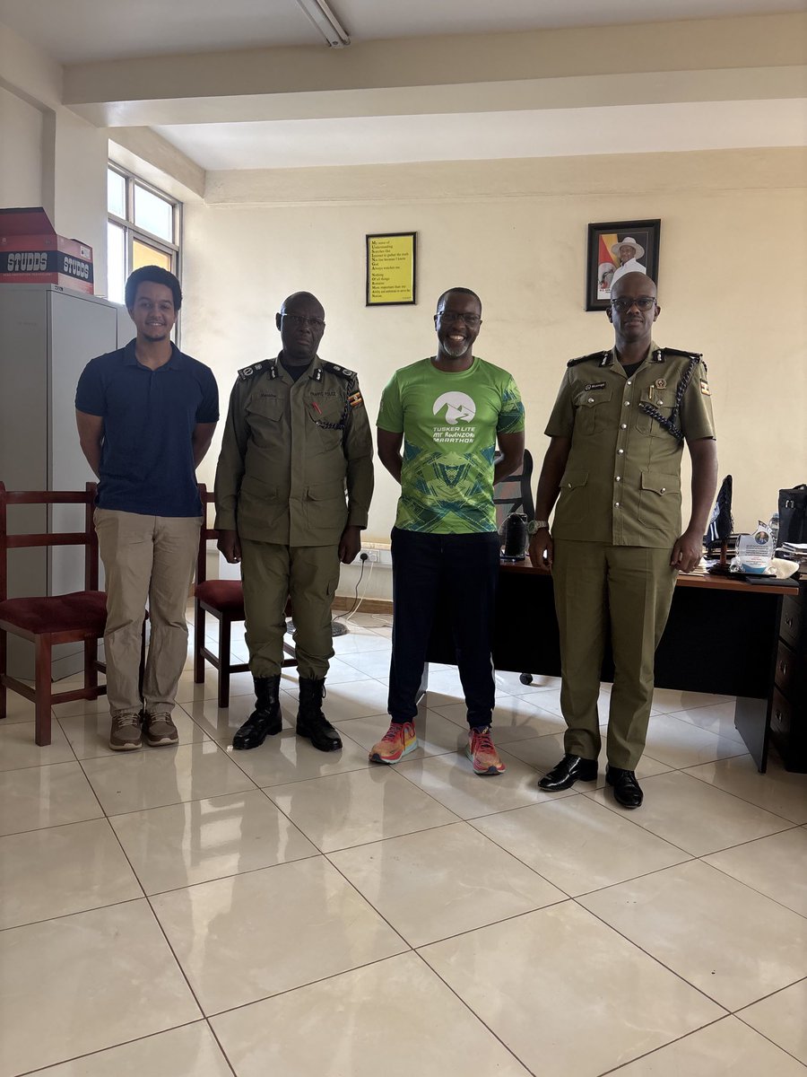 Amos Wekesa (@wekesa_amos) on Twitter photo Traffic Police - Rwenzori Marathon
Kylan Wekesa and I just finished engaging the top leadership (Mr Niwabiine and Bwana Norman )of traffic office in Uganda about <a href="/RwenzoriMarathn/">Tusker Lite Rwenzori Marathon</a> 2025.
Very cordial meeting and we are well aligned. Traffic Police - Rwenzori Marathon
Kylan Wekesa and I just finished engaging the top leadership (Mr Niwabiine and Bwana Norman )of traffic office in Uganda about <a href="/RwenzoriMarathn/">Tusker Lite Rwenzori Marathon</a> 2025.
Very cordial meeting and we are well aligned.