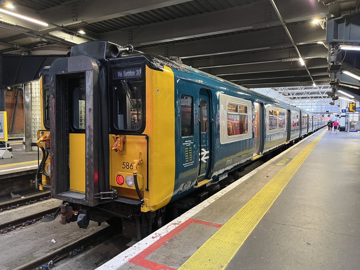 455868 (aka 'Spanners') is now off-lease. It went off-lease from <a href="/SW_Help/">SWR Help</a> on 8 August. It's currently at <a href="/AlstomUK/">Alstom UK & Ireland</a> Derby Litchurch Lane with no confirmed leaving date. Various rumours as to its future, but nothing confirmed.