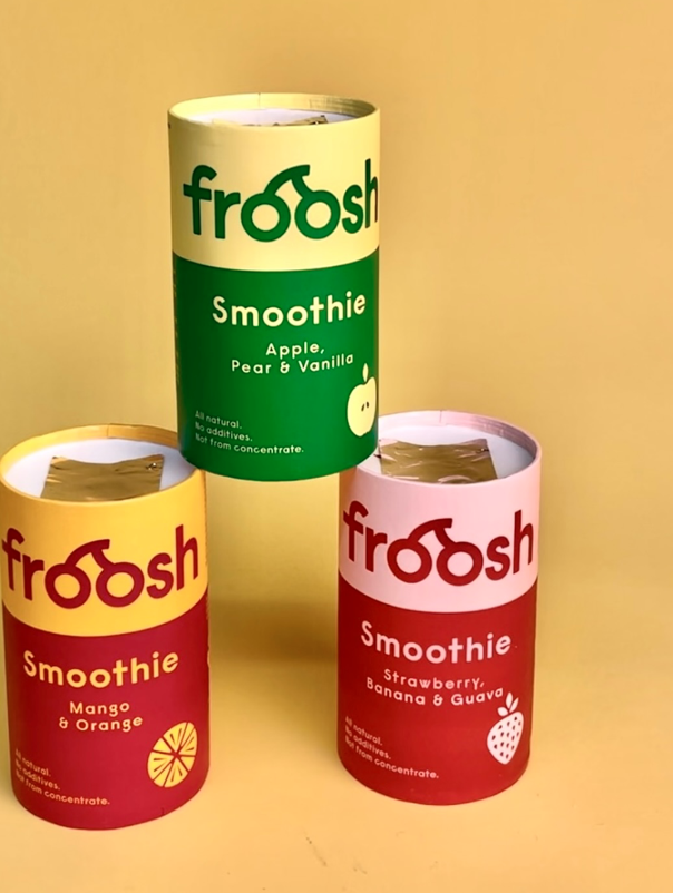 chocsdirect's tweet image. When you’re feeling fruity, grab a #Froosh smoothie!🍓
These all-natural blends have been a big hit since we launched them on our store last month.
Froosh was born from a simple idea; turning pure fruit into a ready-to-go boost. 
Shop the range online, including Taster Packs.