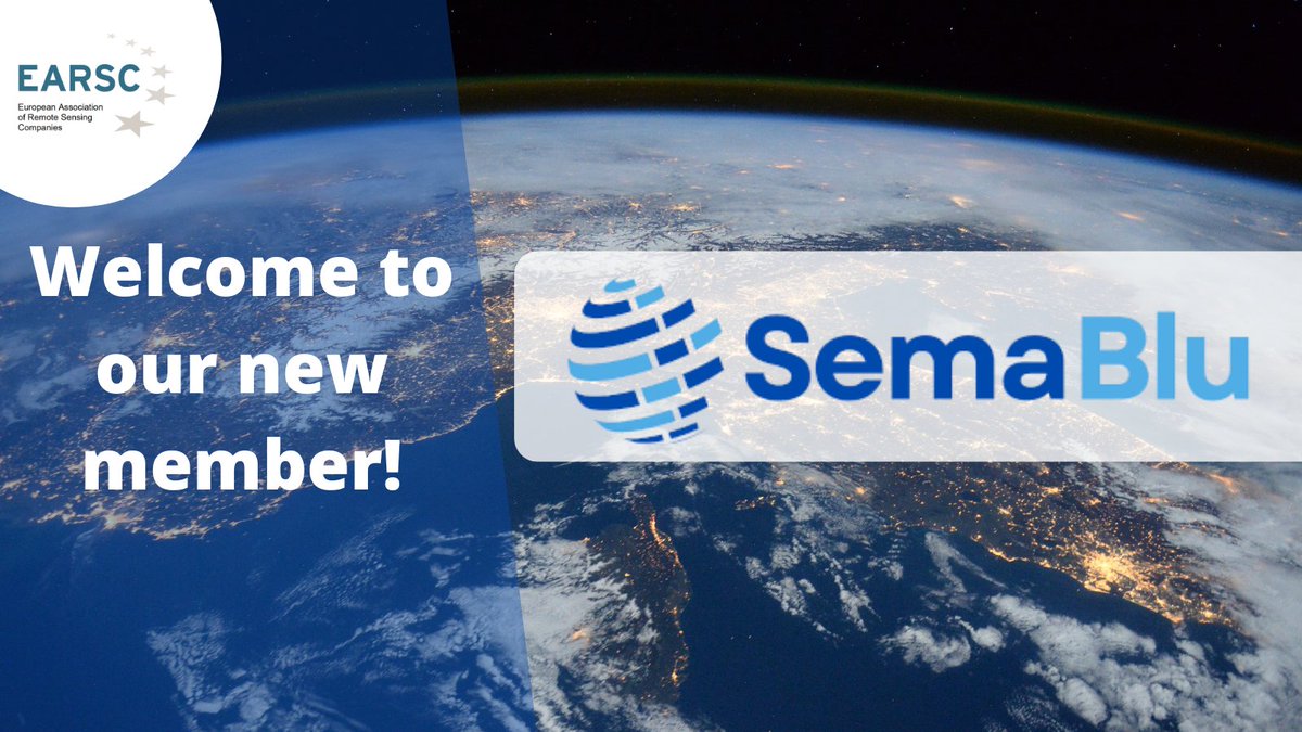 We are happy to welcome Semablu to EARSC🌍

Semablu develops cutting-edge AI models and techniques to extract insights from Earth Observation data and bring added value to satellite operations. 

More here➡️semablu.com