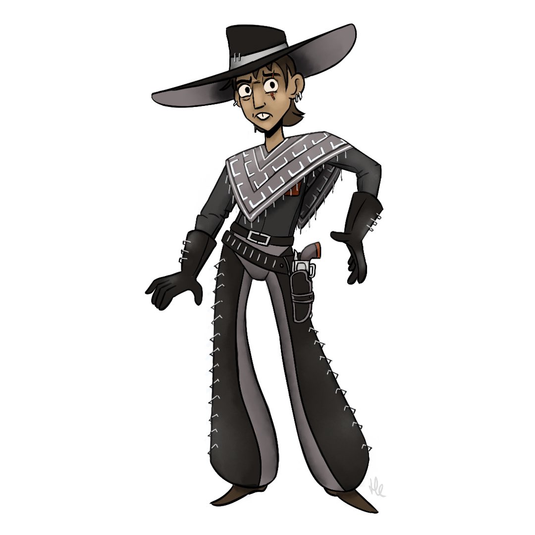 haydonnes's tweet photo. Hello my friends! I entered into @Thepedropedro00 ‘s Drawnament challenge. We had to make a protagonist inspired by a stapler! If you want to vote for Stapler Cowboy, you can vote for #5 in the comments of Pedro’s Instagram post. Thank you! 😁 https://t.co/wWfvTvbXkk