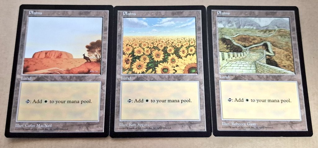 【MTG】APACランド 開封済み 5枚セット MTG APACランド APAC1 5枚セット ひまわり平地 香港島ほか