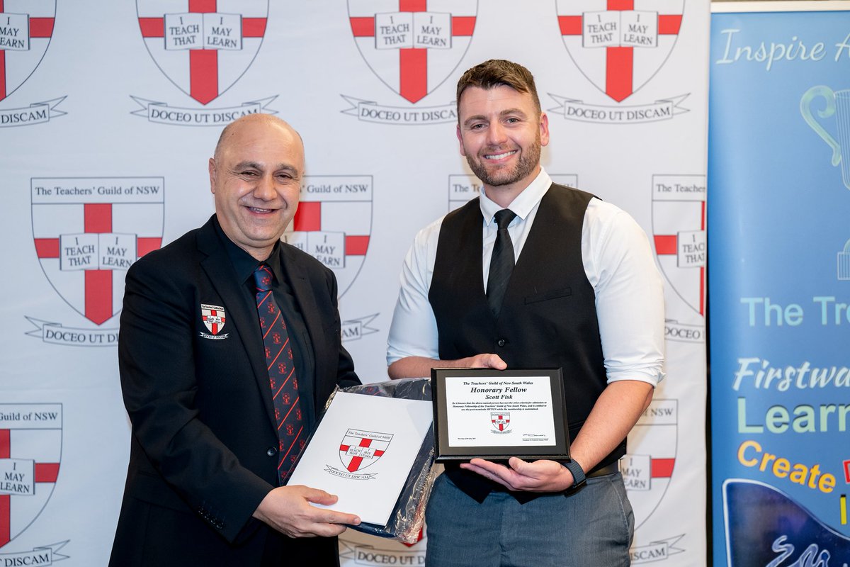 I’m proud to be an honorary fellow of the <a href="/tgnsw/">Teachers' Guild NSW</a> !!! ❤️ There is (so much) power in connecting and collaborating with colleagues from across all education sectors and we have lots to share and learn from each other. ⭐️⭐️⭐️⭐️⭐️ <a href="/OsmanFrederick/">Dr Frederick Osman</a>