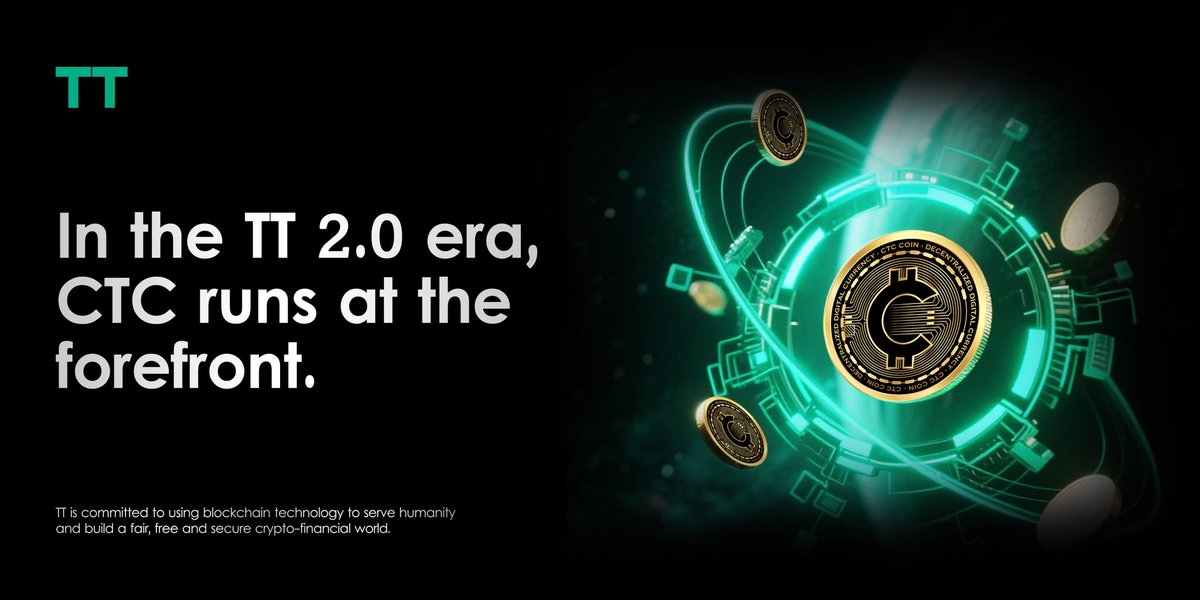 The CTC in your hand is your greatest wealth in the blockchain.