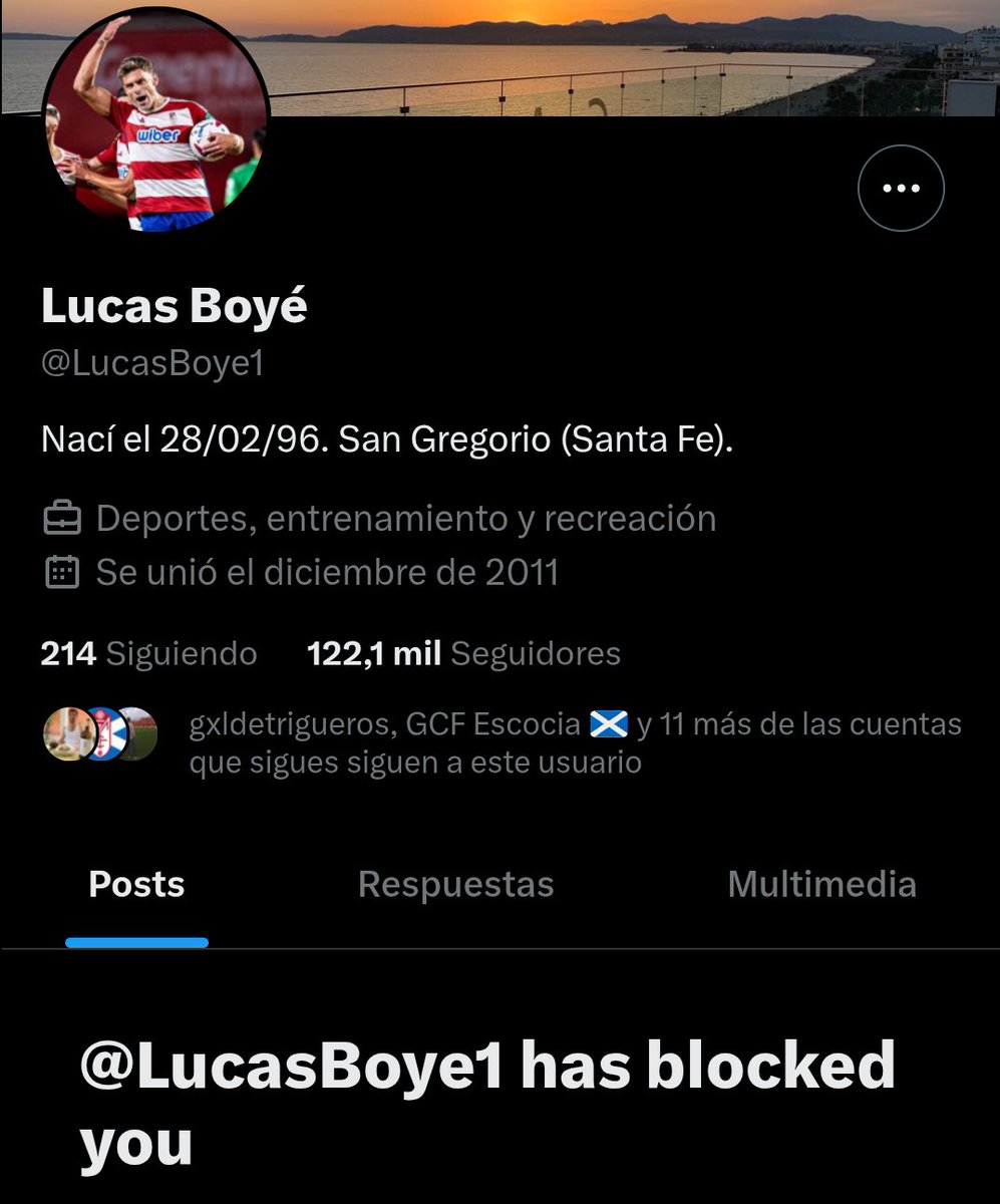 Jon Skorm (@jonskorm) on Twitter photo Me acabo de dar cuenta de esto por casualidad y lo cierto es que no soy consciente de haber interactuado nunca con él. Me figuro que me habrá leído alguna vez y no lleva bien las críticas. Pero creo que nunca le he faltado al respeto. <a href="/LucasBoye1/">Lucas Boyé</a> si ha sido así te pido disculpas. Me acabo de dar cuenta de esto por casualidad y lo cierto es que no soy consciente de haber interactuado nunca con él. Me figuro que me habrá leído alguna vez y no lleva bien las críticas. Pero creo que nunca le he faltado al respeto. <a href="/LucasBoye1/">Lucas Boyé</a> si ha sido así te pido disculpas.