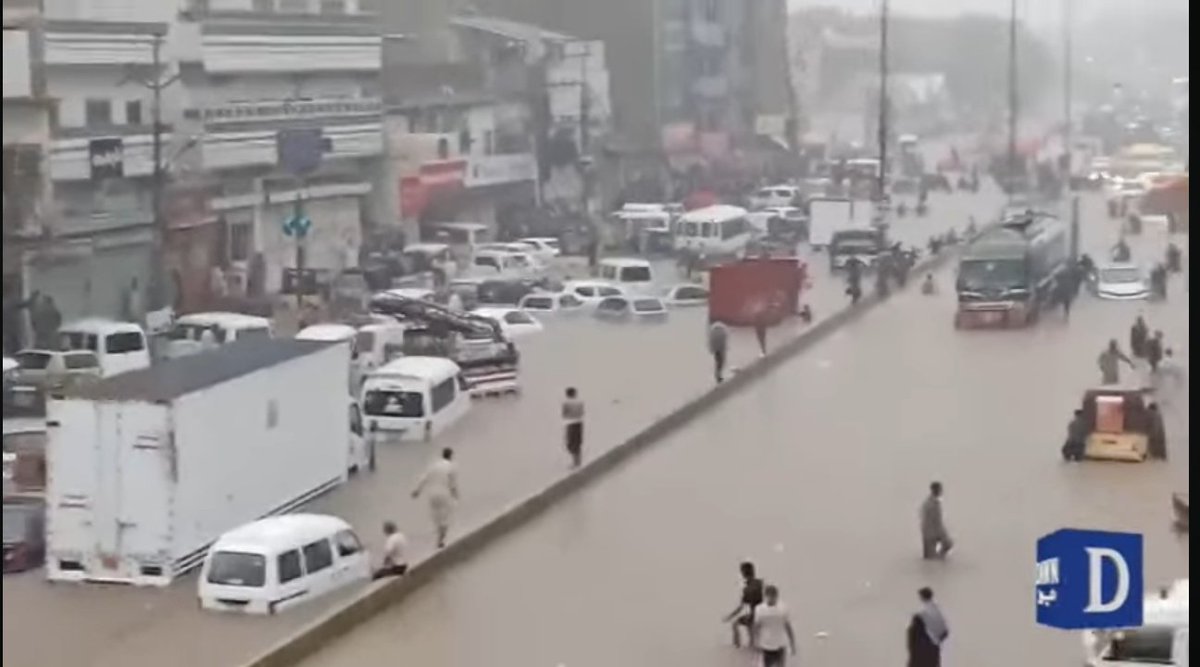 Things are getting worse 

Unprecedented Rain in Karachi