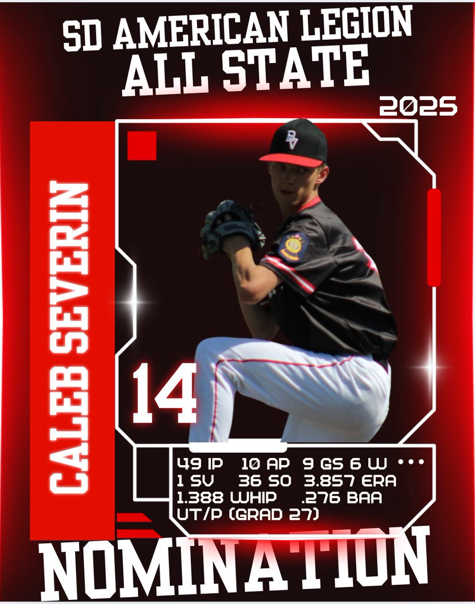 The All State Honors are in for the 2025 Legion Season.  Congrats to Bryton, Max, Jack, and Caleb for your Honorable Mention!

#ItsAboutCommunity