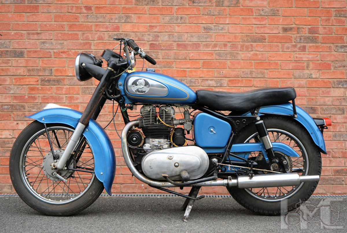 Indian Trailblazer 700 with 1955 Rock and Roll cool American styling now available at Hitchcocks.
#royalenfield #classicbike #motorcycle #usa #custom #classicmotorcycle #Trailblazer #Indian #rocknrock #scrambler #forsale #indian #1950s