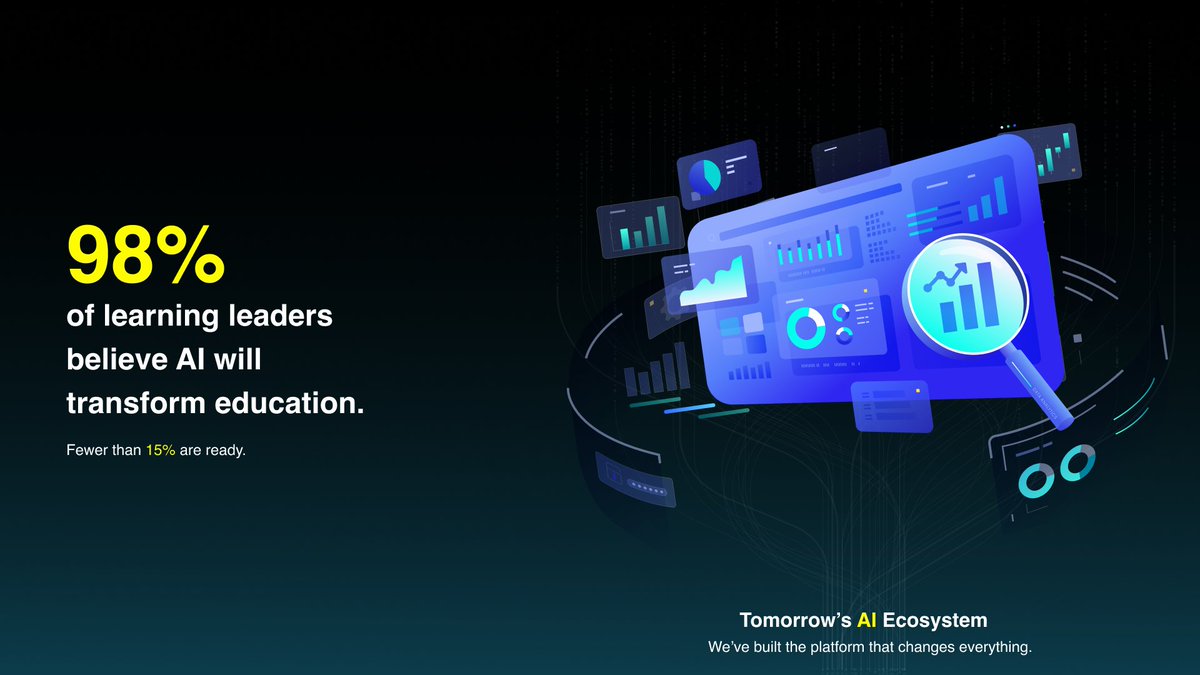 LearnYog's tweet photo. Learning is broken.
Too slow. Too generic. Too disconnected.
AI is the cure — but almost no one is prepared to use it at scale.
Until now.
In a few days, the world’s first holistic AI-driven learning ecosystem goes live.
Are you ready?

 #AIForLearning #AIGenie https://t.co/VIUgaoKyRH