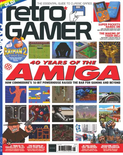 The latest issue of Retro Gamer is on sale now and celebrates 40 years of the Amiga.  Grab it in shops or buy it directly from us at magazinesdirect.com/uk/single-issu…