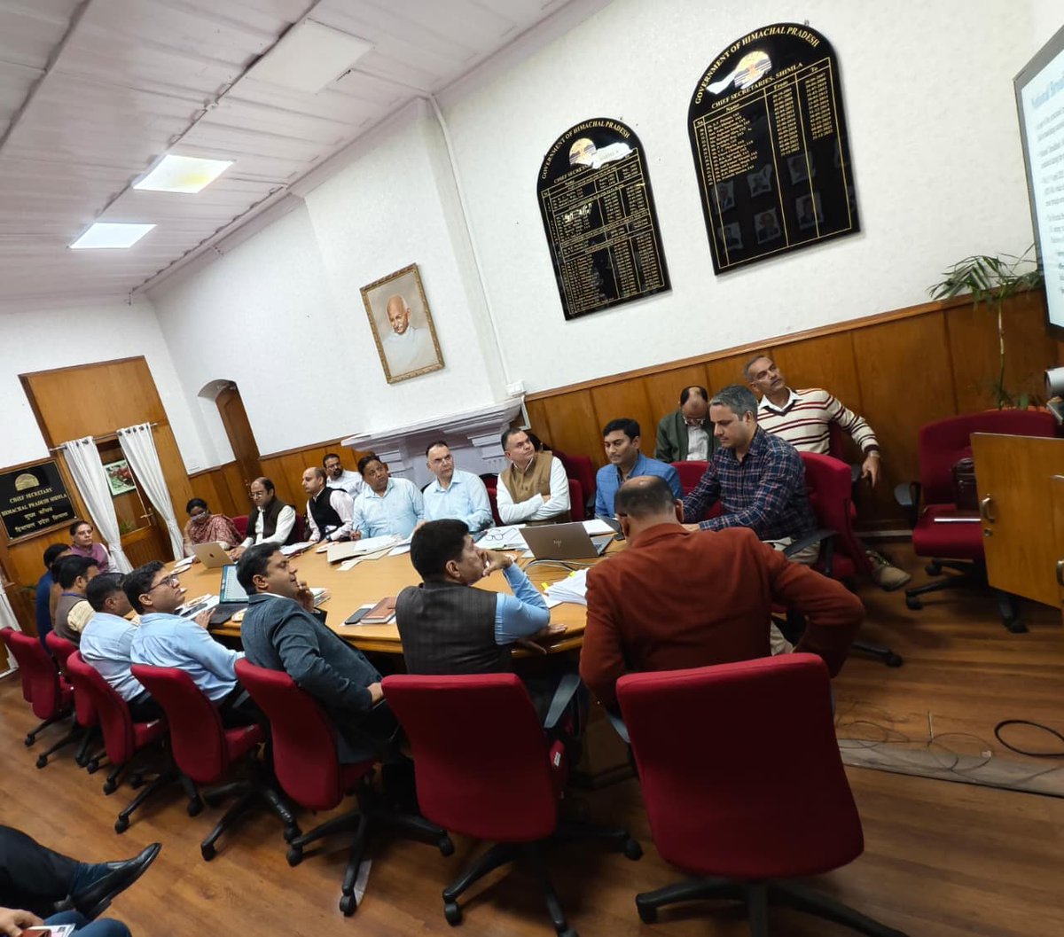 The 6th State Broadband Committee (SBC) meeting under National Broadband Mission 2.0 was held on 19-08-2025, under the chairmanship of worthy Chief Secretary to the GoHP. Deliberations held on 4G saturation, Amended BharatNet, CBuD enquiries, RoW, GIS mapping &amp; Common Duct policy