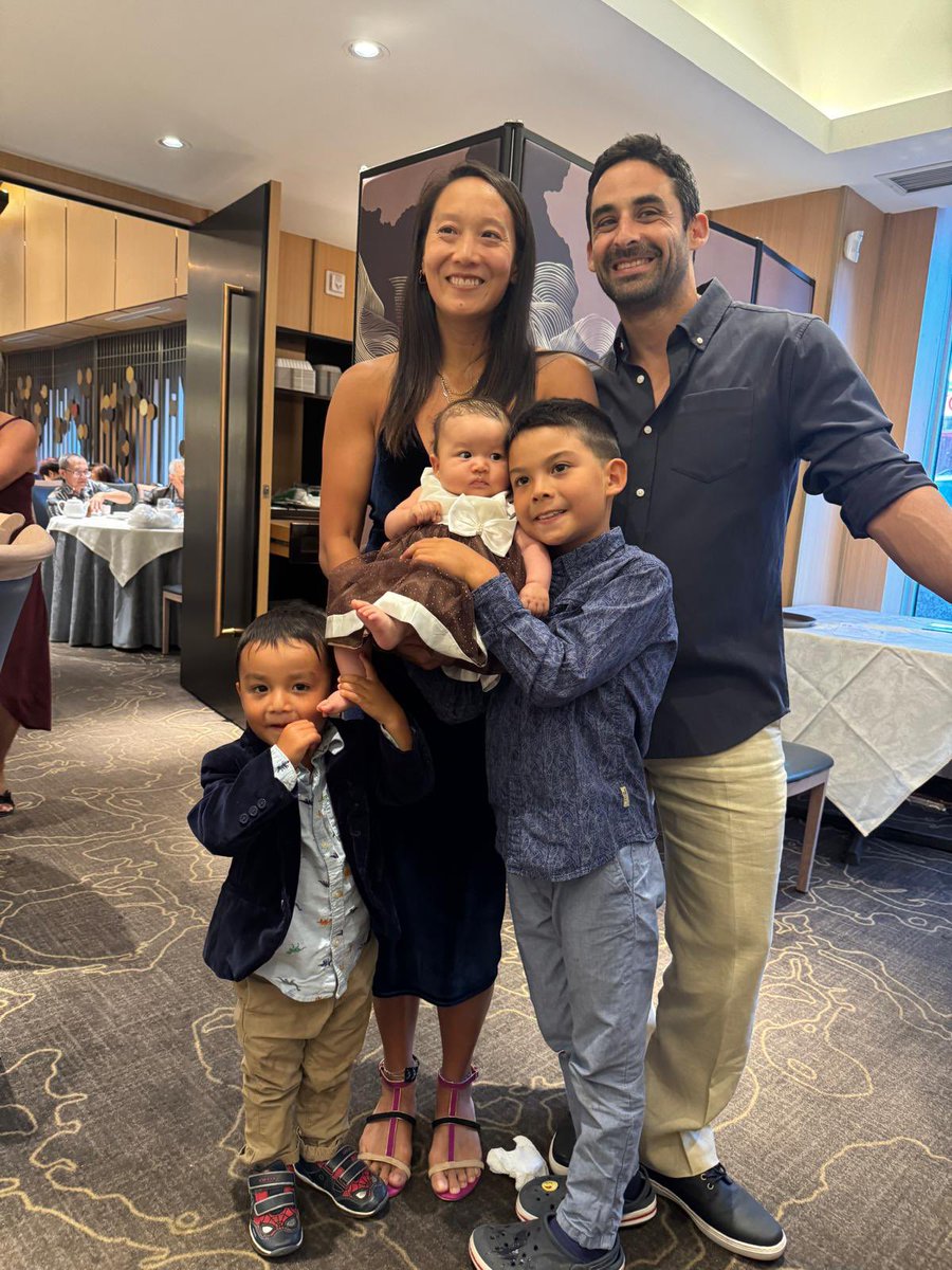 Celebrated Jasmine’s 100 day birthday last night. 

Always wanted a big family. Having one is a miracle that I’m thankful for every day.