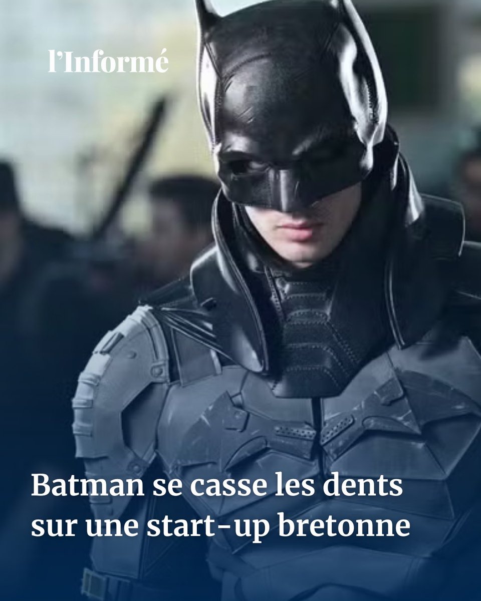 LInforme_'s tweet image. 🦇Batman se casse les dents sur une start-up bretonne, dévoile @empaquette

DC Comics, filiale de Warner, voulait faire interdire le nom d’une jeune pousse de la #FrenchTech jugé trop proche de celui du héros de Gotham City.

▶️l.linforme.com/2p9x47uw