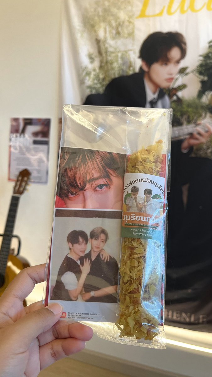 OnLy_Nicha's tweet photo. 😎 มีใครได้รับน้อง กอว ของเค้าจากคาเฟ่น้องเล่อ+หน้างานบ้างค้าบบบ 🙇‍♀️
แวะมารีวิวให้กันได้นะคับ ที่แฮชแท็ก #gawbyonlynicha ว่าชอบกันมั้ย ทุเรียนทอดอร่อยหรือเปล่า~ 🥹🫶😍

#น้องเล่อมาแน่ราชมัง
#BackToTheLucid
#THEDREAMSHOW4_in_BKK
#NCTDREAM_THEDREAMSHOW4inBKK https://t.co/FrVcwfsHh0