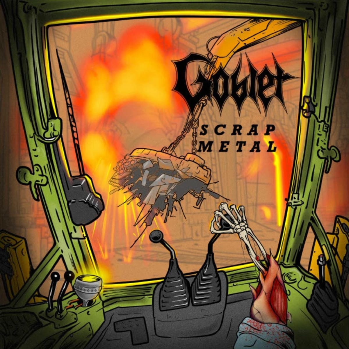 pregonermetall's tweet image. GOBLET (Estats Units) presenta nou EP: "Scrap Metal" @gobletband #Goblet #ProgressiveThrash #DeathMetal #Agost2025 #EstatsUnits #NouEp #Metall #Metal #MúsicaMetal #MetalMusic