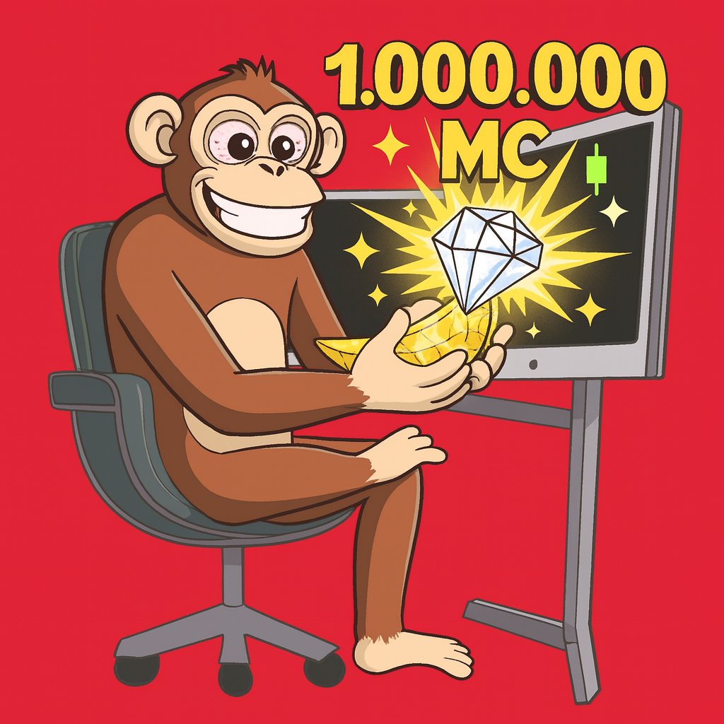 BONGE_MONKEY's tweet photo. We have reached 1.000.000MC. People love $BONGE vibe https://t.co/PbVikc198N