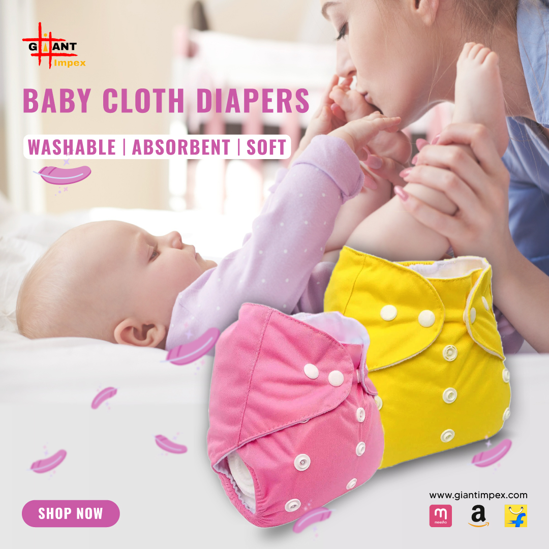 ImpexGiant's tweet image. Ask for Baby #ClothDiapers [0 - 2 Years]
Reusable | Washable | Adjustable Nappies Snap Buttons with Wet-Free 5 Layer Microfibre Inserts.
#Amazon
amazon.in/stores/page/17…
#Flipkart
flipkart.com/giant-impex-10…
#Meesho
meesho.com/giant-impex-ba…