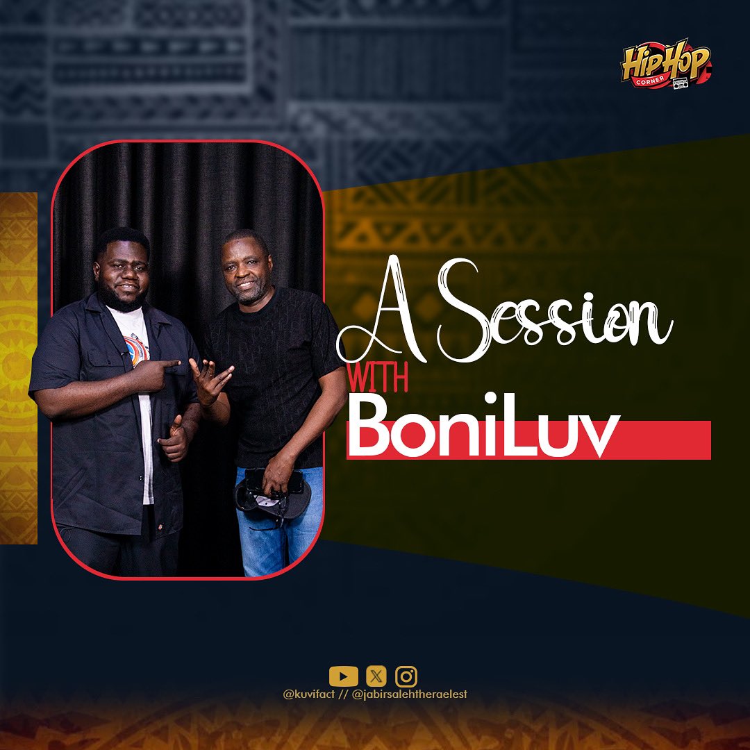 JabirSaleh's tweet photo. ATTEEEENTION 

Next episode ya #Hiphopcorner ni ya moto na ni must watch kabisa ,nimeketi chini na #Godfather wa #Bongofleva @boniluv (kwa mujibu wa P Funk na amezungumzia hili) ambapo imekua episode ndefu zaidi mpaka sasa ikiwa na zaidi ya masaa mawili.

Kama unataka kujua👇🏾 https://t.co/AlYumjbEyn