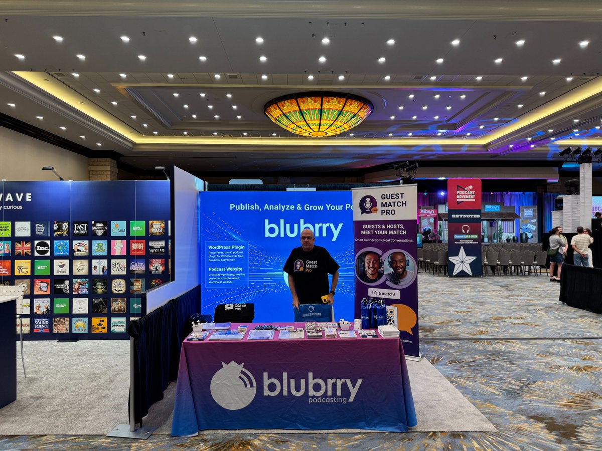 blubrry (@blubrry) on Twitter photo We're here at Podcast Movement 2025 in Dallas! Catch <a href="/GeekNews/">Todd Cochrane</a> and <a href="/mgdell/">Mike Dell, K8LMJ 🇺🇸</a> on the exhibit floor, in a session and/or schedule some one on one time with then here: tidycal.com/team/blubrry-p… We're here at Podcast Movement 2025 in Dallas! Catch <a href="/GeekNews/">Todd Cochrane</a> and <a href="/mgdell/">Mike Dell, K8LMJ 🇺🇸</a> on the exhibit floor, in a session and/or schedule some one on one time with then here: tidycal.com/team/blubrry-p…