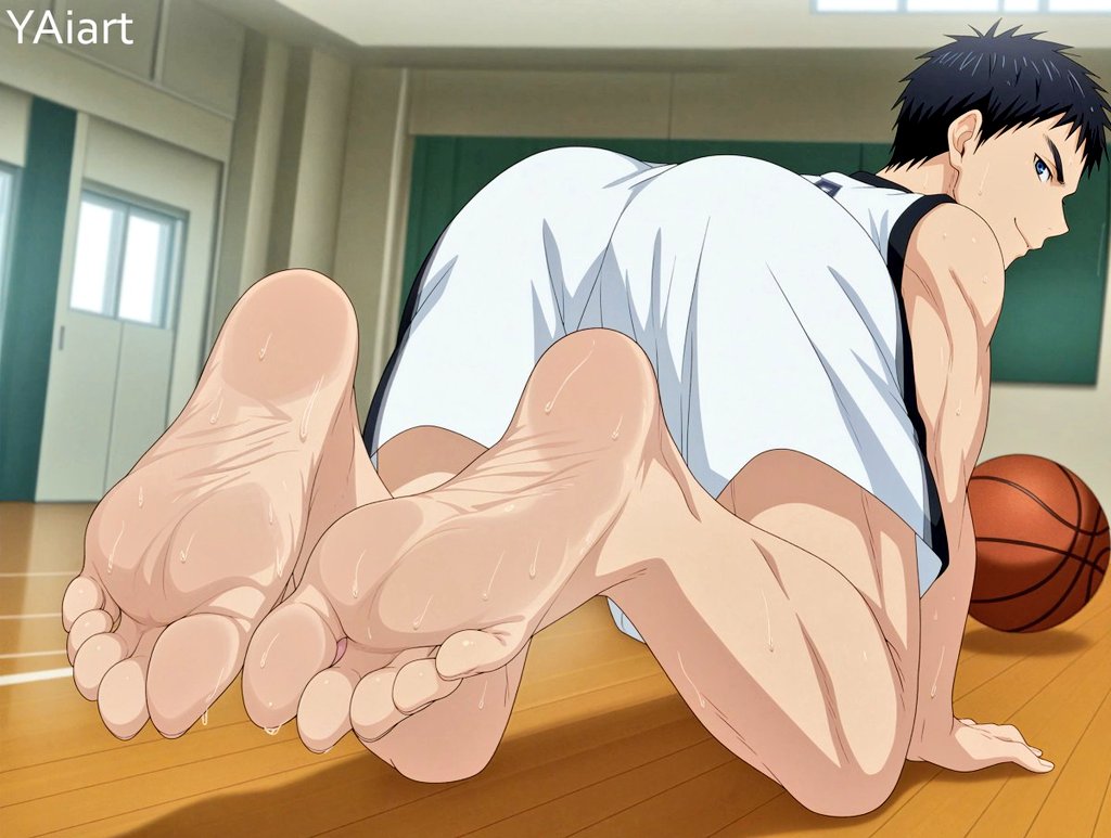 Lewdyaoiboy's tweet photo. Yukio: Well? What are you waiting for? You lost that 1on1 match against me and that means you gotta LICK my sweaty basketball soles clean! Oh and btw, yes I AM recording this.
🦶🏻💧🏀🔥

#gayfeet #yaoifeet #malefeet #jockfeet #kasamatsuyukio #yaoislave #footdom #malesoles #domfeet https://t.co/XMPAw6RD6e
