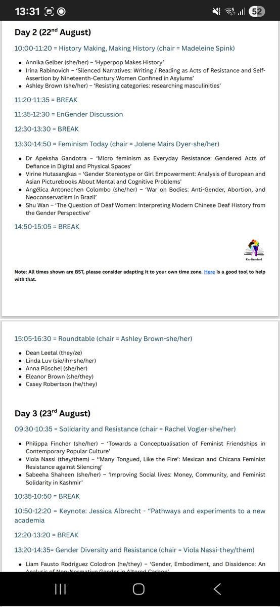 Akangshya25's tweet photo. Please join us for the 2025 En-Gender Online Conference... https://t.co/2QjK2wCeo8