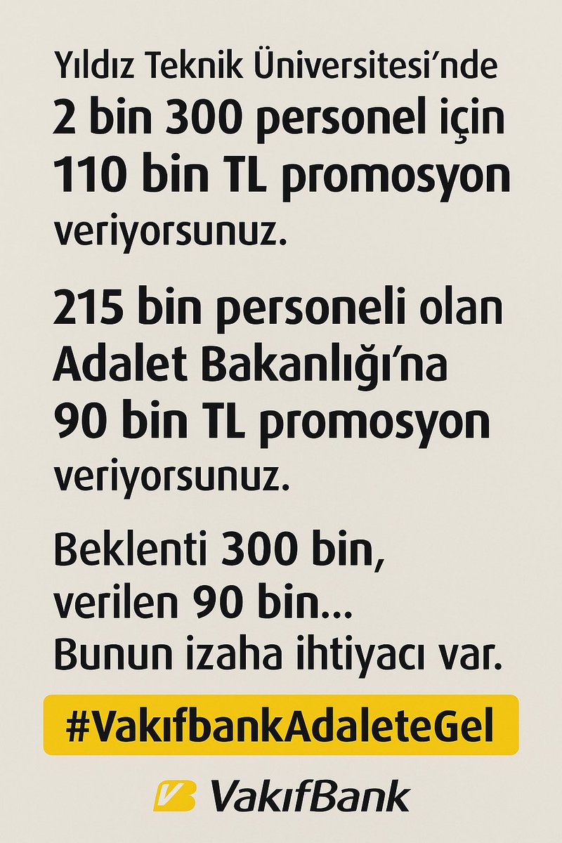 SeliimGuvenc's tweet photo. #VakıfbankAdaleteGel https://t.co/9qHH39eS46