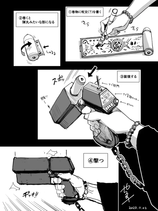 架空の銃が好き 