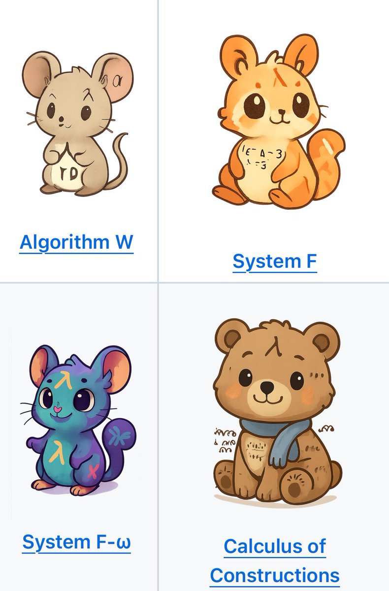 therealchreke's tweet image. If you are at all interested in type checking, you should definitely check out Stephen Diehl’s Typechecking Zoo! It has in-depth walkthroughs of implementing progressively more advanced type systems. Link below 👇