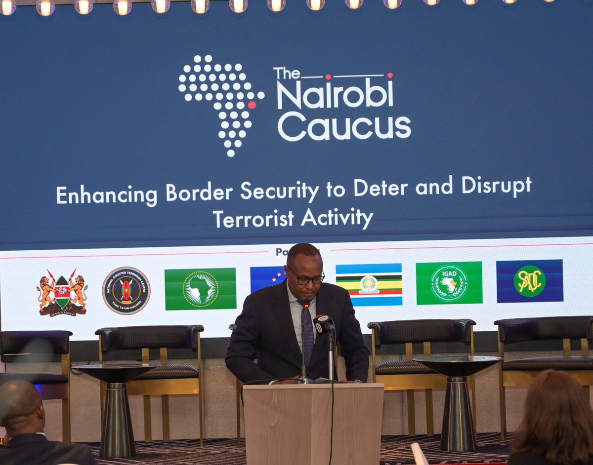 NCTC Kenya (@nctc_kenya) on Twitter photo "To secure durable peace and stability, we must go beyond short-term military gains. We must invest in counter-ideological narratives, dismantle terrorist financial systems, and strengthen regional cooperation." — <a href="/AbdullahiMNOR/">Abdullahi M Nor 🇸🇴</a>, Director, <a href="/Tubsancenter/">XARUNTA QARAN EE TUBSAN</a>
#NairobiCaucus2025 "To secure durable peace and stability, we must go beyond short-term military gains. We must invest in counter-ideological narratives, dismantle terrorist financial systems, and strengthen regional cooperation." — <a href="/AbdullahiMNOR/">Abdullahi M Nor 🇸🇴</a>, Director, <a href="/Tubsancenter/">XARUNTA QARAN EE TUBSAN</a>
#NairobiCaucus2025