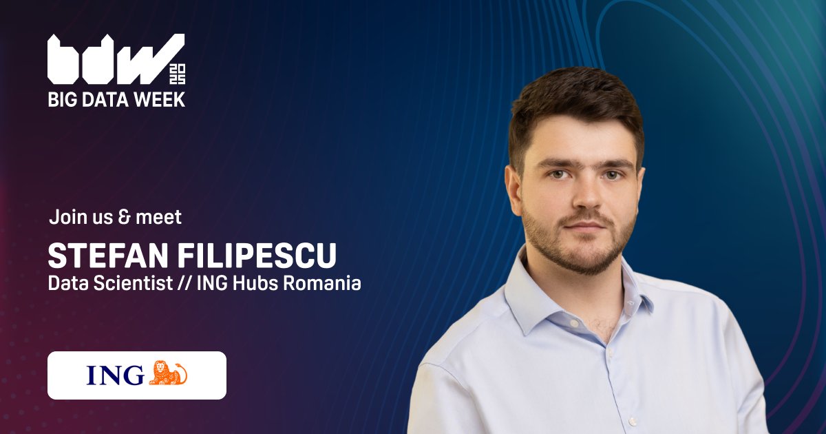🔵 Have you ever been a victim of a fraudulent transaction? Then Ștefan Filipescu’s talk at Big Data Week Bucharest will surely pique your interest. Ștefan is a Data Scientist at ING Hubs Romania, where he examines various forms of fraud.

More details on bucharest.bigdataweek.com/session/ai-vs-…