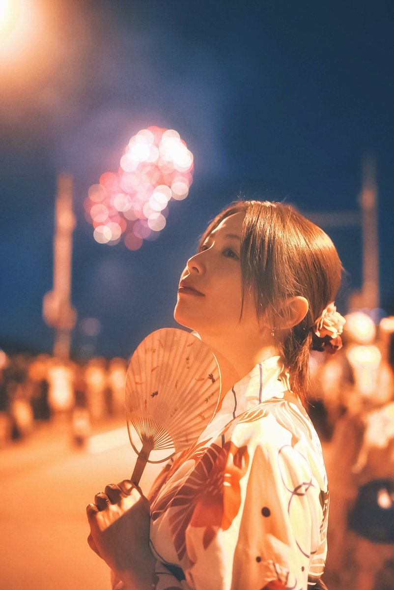 Model <a href="/tomomi_rea/">柏木智美</a> 

#Sony #sonyα #花火 #札幌 #浴衣