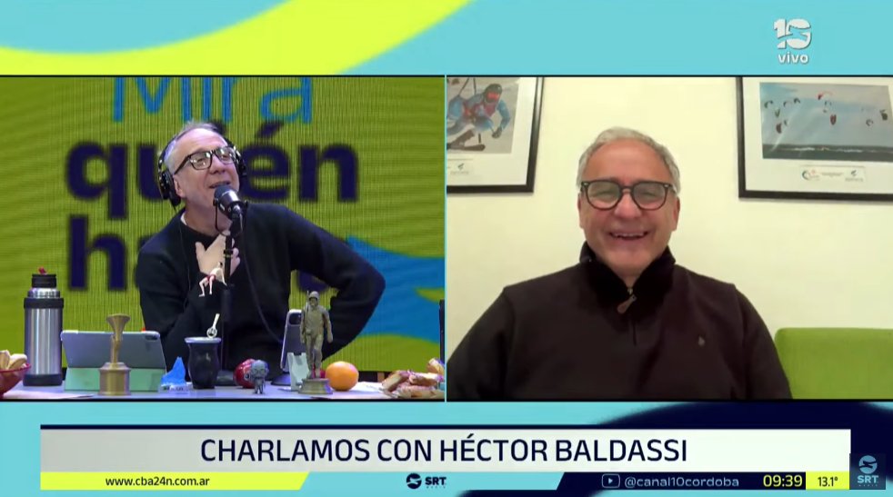 Canal 10 Córdoba (@canal10cba) on Twitter photo 📌 "Juntos por el Cambio se fue sin decir adiós"
👉 Hablamos con Héctor "la coneja" Baldassi (<a href="/HectorBaldassi/">Héctor Baldassi</a>), Diputado Nacional, quién busca renovar banca con agrupación propia
🔴AHORA EN VIVO en Mirá Quién Habla (<a href="/mqh1023/">Mirá quien habla</a>): youtube.com/watch?v=YR_Pjh… 📌 "Juntos por el Cambio se fue sin decir adiós"
👉 Hablamos con Héctor "la coneja" Baldassi (<a href="/HectorBaldassi/">Héctor Baldassi</a>), Diputado Nacional, quién busca renovar banca con agrupación propia
🔴AHORA EN VIVO en Mirá Quién Habla (<a href="/mqh1023/">Mirá quien habla</a>): youtube.com/watch?v=YR_Pjh…
